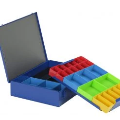 Wesma Mallette D'assortiment 00095 Boîte D'assortiment OK 95.32 440x330x95 Mm 32 Plateaux