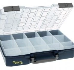 Raaco 136310 Mallette D'assortiment Carry-Lite 80 5x10-15 Avec 15 Boîtes D'insertion
