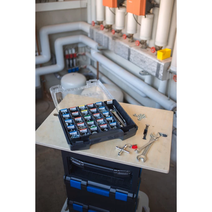 Sortimo Mallette D'assortiment 6000010989 I-BOXX 72 G Incl. IBS 26 Pcs. H63 1 Sortimo Mallette D'assortiment 6000010989 I-BOXX 72 G Incl. IBS 26 Pcs. H63