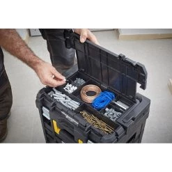 Stanley Mallette D'assortiment FMST1-71967 Mallette D'outils FatMax TStak I à Poignée Longue -L-Boxx Soldes Magasin fmst1 71967 mallette d outils fatmax tstak i a poignee longue 4