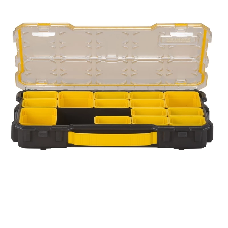 Stanley Mallette D'assortiment FMST1-75779 Organiseur Peu Profond FATMAX® 14 Compartiments 1 Stanley Mallette D'assortiment FMST1-75779 Organiseur Peu Profond FATMAX® 14 Compartiments