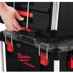 Milwaukee Accessoires Mallette D'assortiment Malette PACKOUT 3 Tiroirs -L-Boxx Soldes Magasin malette packout 3 tiroirs 2