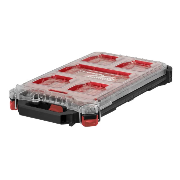 Milwaukee Accessoires Mallette D'assortiment Organiseur Compact Slim PACKOUT™ 1 Milwaukee Accessoires Mallette D'assortiment Organiseur Compact Slim PACKOUT™