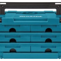 Makita Accessoires M-Box P-84333 Coffret De Transport MAKSTOR Nr.3-6 6 Tiroirs Moyens