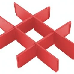 Milwaukee Accessoires Mallette D'assortiment Séparateurs Pour Tiroirs PACKOUT 3