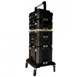 Stanley Mallette D'assortiment TSTAKCOMBO1 Valises FATMAX® TSTAK COMBO1 Complètes Avec Roues